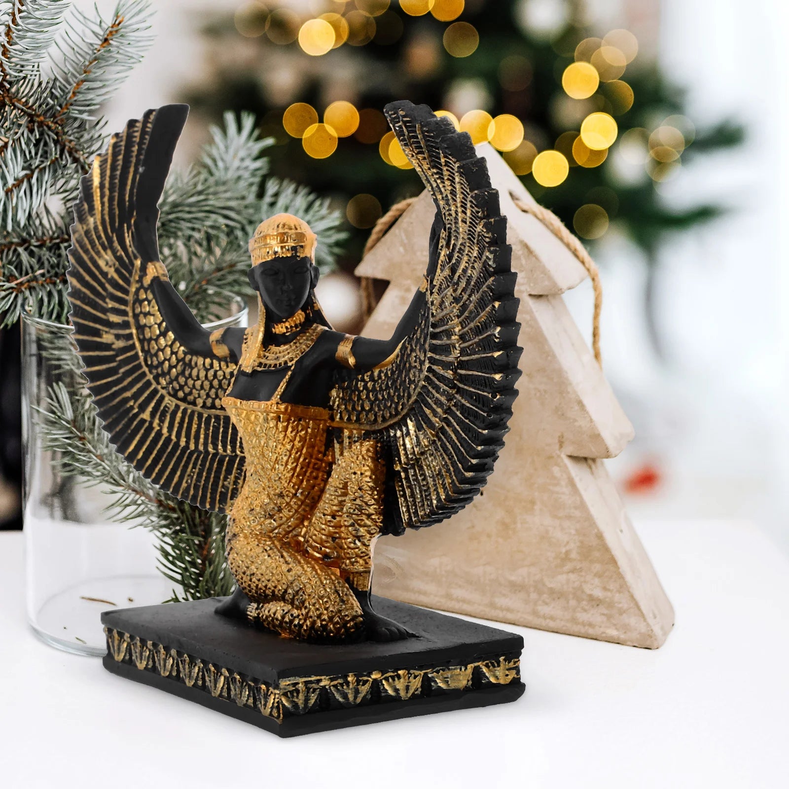 Resin Goddess of Beauty Egyptian Statue Decorative Egyptian Goddess Statue